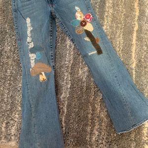 True Religion vtg flares sz 30